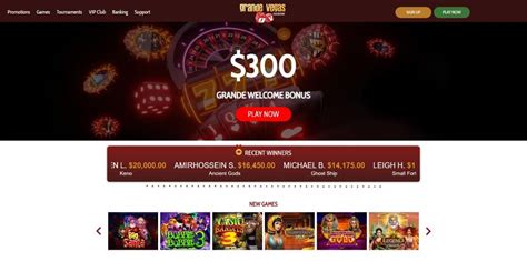 grande vegas casino review,Mais